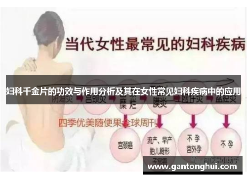 妇科千金片的功效与作用分析及其在女性常见妇科疾病中的应用